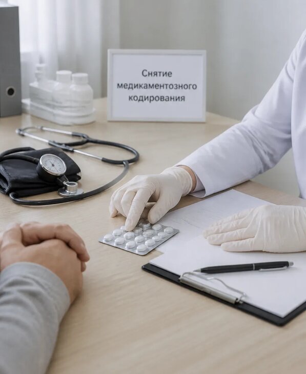 Снятие медикаментозного кодирования в Евпатории от 5267 р. | Медзона