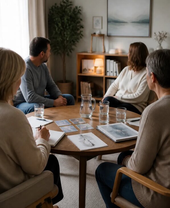 Семейная терапия созависимости для семей зависимых в Евпатории
